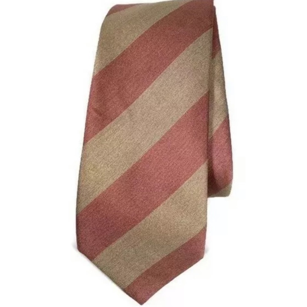 Pierre Balmain 100% Silk striped neck tie vintage